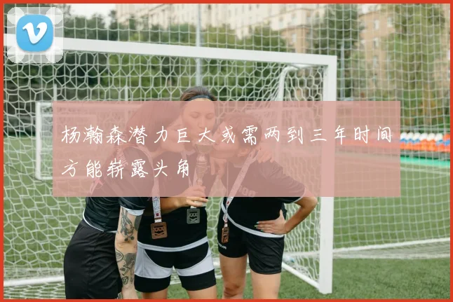 杨瀚森潜力巨大或需两到三年时间方能崭露头角